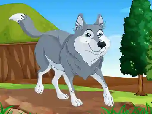 Žaidimas Wolf Jigsaw internete