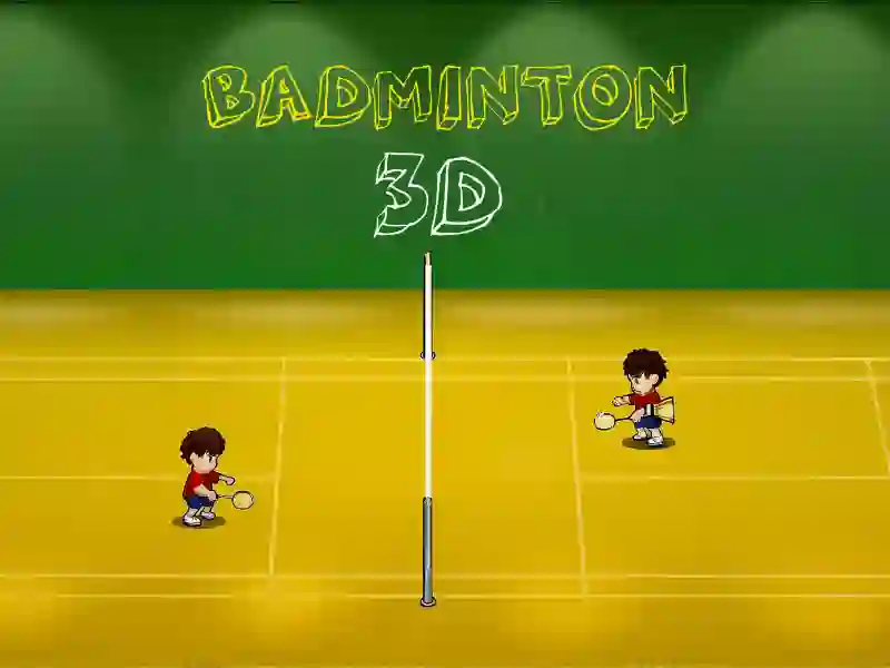 Žaidimas Badminton 3D internete