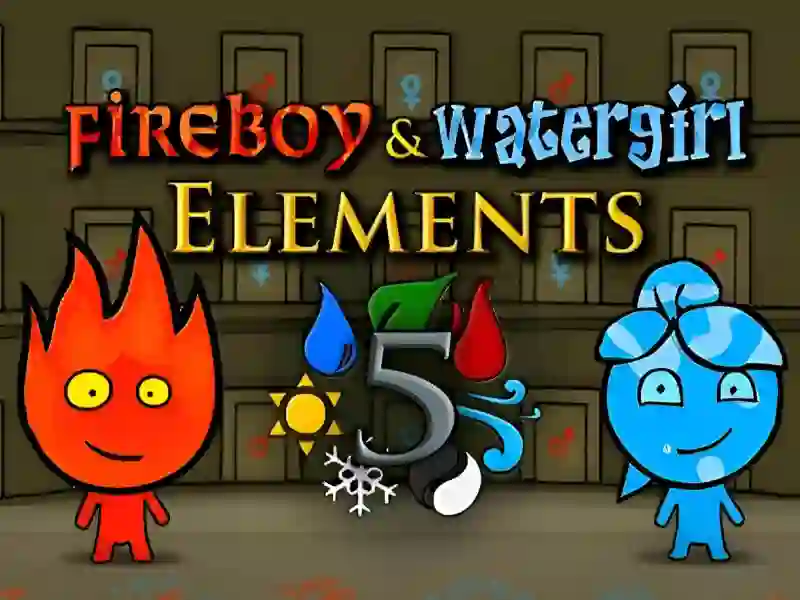 Žaidimas Fireboy & Watergirl  Elements internete