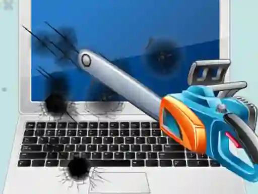 Žaidimas Whack the Laptop internete