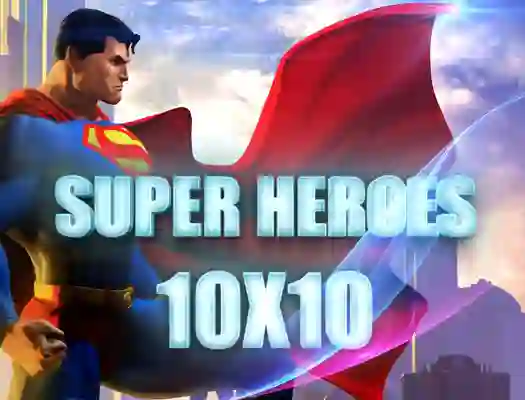 Žaidimas Super heroes 10х10 internete