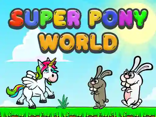 Žaidimas Super Pony World internete