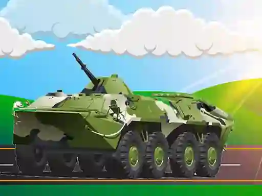 Žaidimas Military Vehicles Jigsaw internete