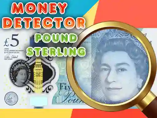 Žaidimas Money Detector Pound Sterling internete