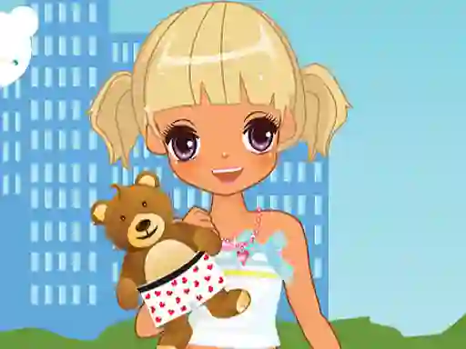 Žaidimas Little Girl Dress Up internete