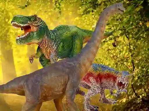 Žaidimas World Of Dinosaurs Jigsaw internete