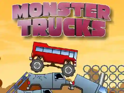Žaidimas Monster Trucks Challenge internete