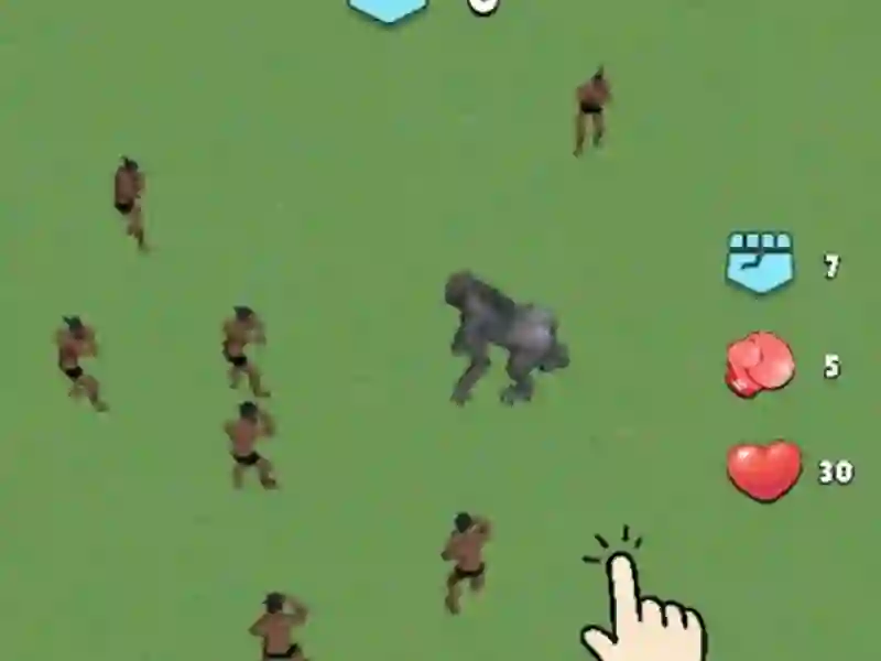 Žaidimas Men Vs Gorilla internete