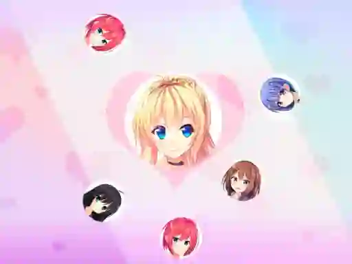 Žaidimas Anime Love Balls Girls internete