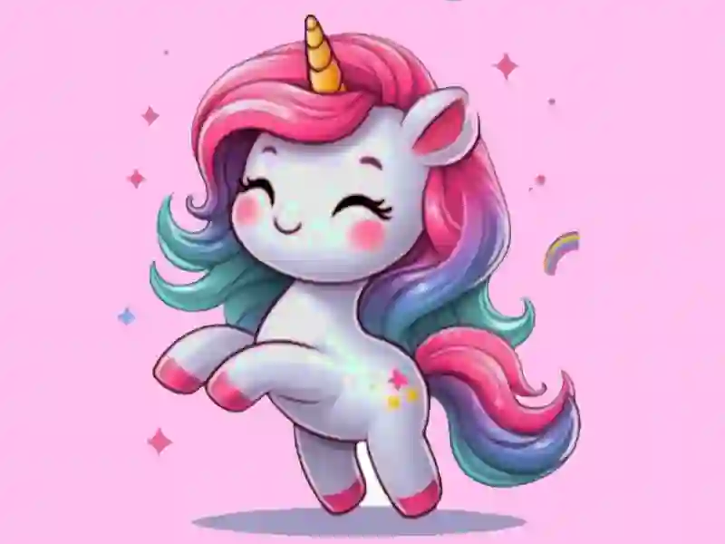 Žaidimas Unicorn Coloring Challenge internete