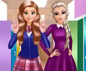 Žaidimas Sisters Back to School internete