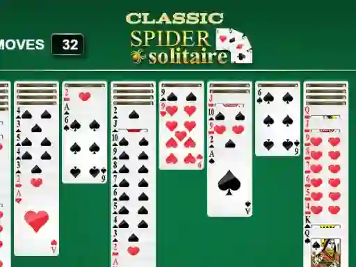 Žaidimas Classic Spider Solitaire internete