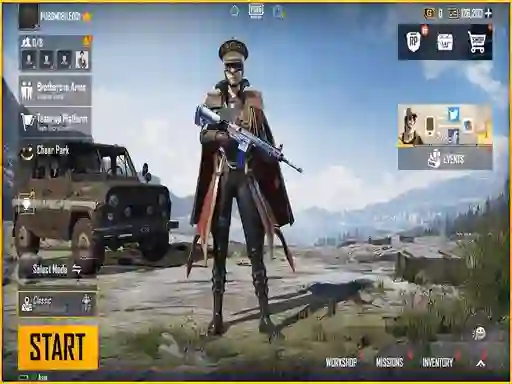 Žaidimas PlayerUnknown’s Battlegrounds Mobile Hidden object internete