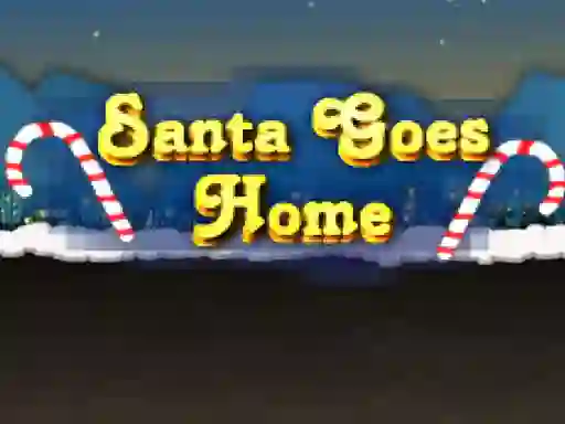 Žaidimas Santa goes home internete
