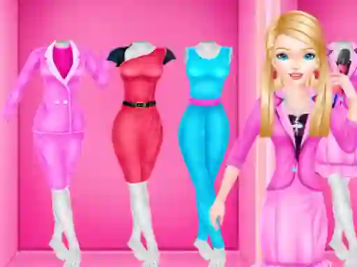 Žaidimas Doll Career Outfits Challenge internete