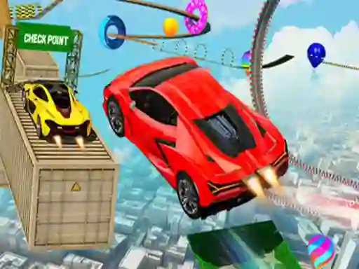 Žaidimas Crazy Car Stunt Descent GT internete