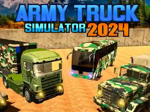 Žaidimas Army Truck Simulator 2024 internete