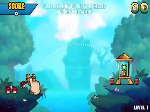 Žaidimas Angry Battle Birds Mania internete