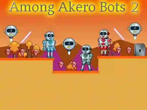 Žaidimas Among Akero Bots 2 internete