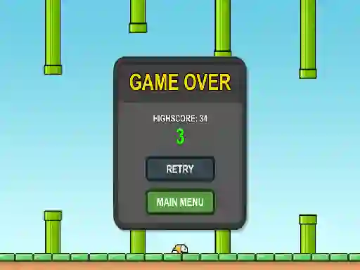 Žaidimas Flappy Bird internete