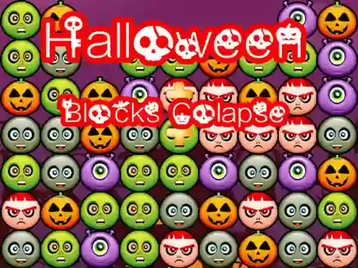 Žaidimas Halloween Block Collapse internete