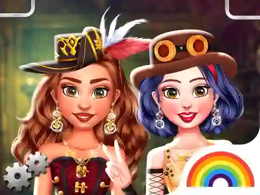 Žaidimas Princess Girls Steampunk Rivalry internete
