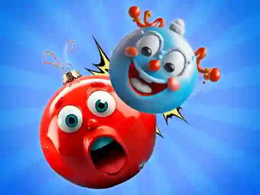 Žaidimas Merge Balls New Years Toys in 3D! internete