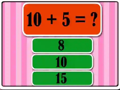 Žaidimas Math Test Challenge internete