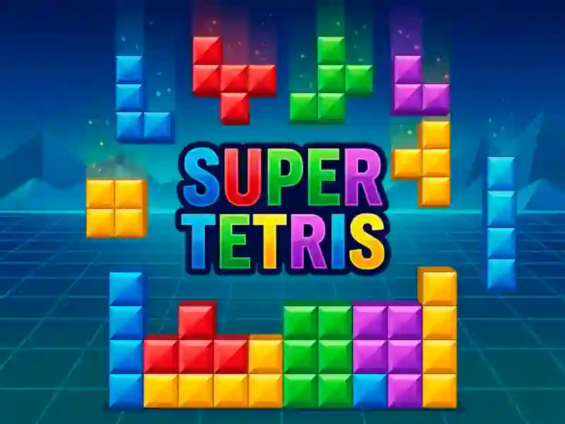 Žaidimas Super Tetris internete