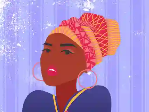 Žaidimas African Princess Jigsaw internete