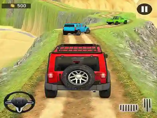 Žaidimas Offroad jeep driving internete