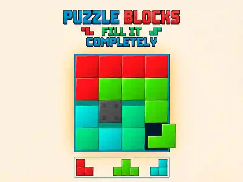 Žaidimas Puzzle Blocks: Fill It Completely internete