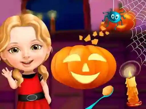 Žaidimas Sweet Baby Girl Halloween Fun internete
