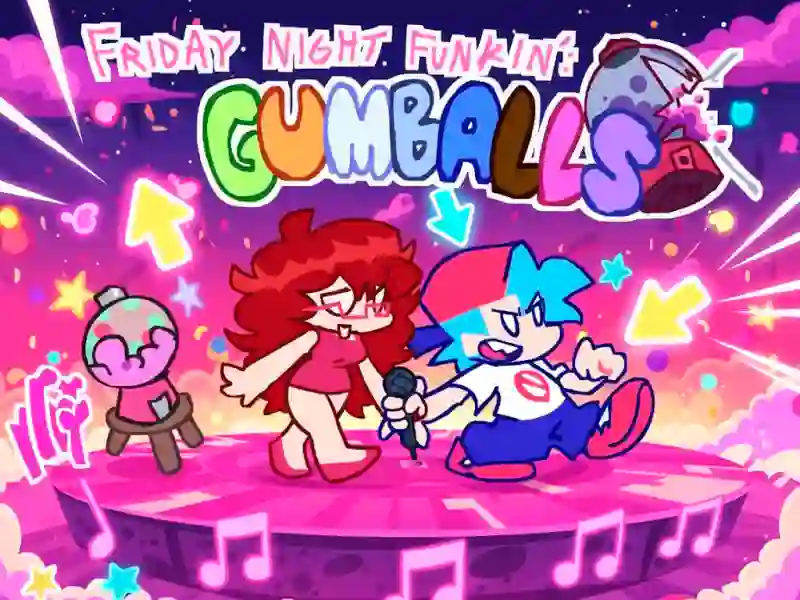 Žaidimas FNF Gumballs internete