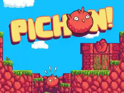 Žaidimas Pichon: The Bouncy Bird internete