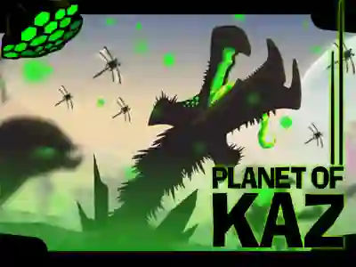 Žaidimas Planet of Kaz internete