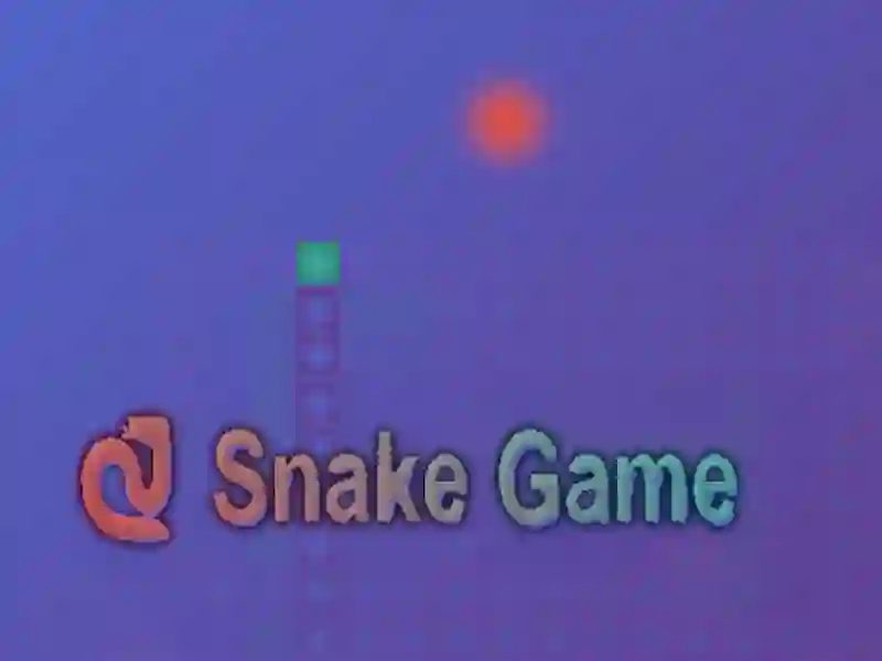 Žaidimas Snake game internete