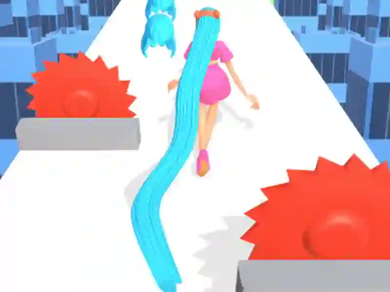 Žaidimas Hair Challenge Rush internete