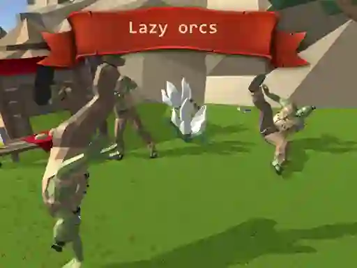 Žaidimas Lazy orcs internete