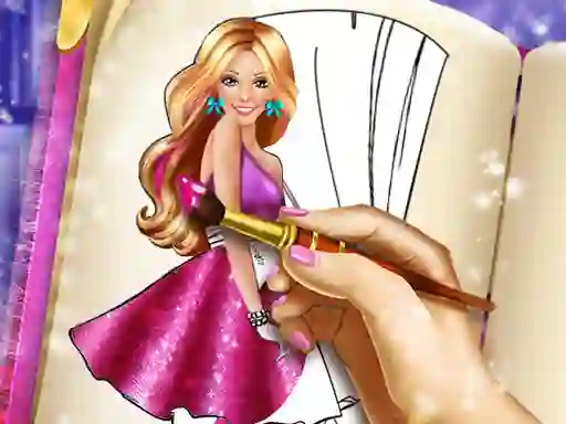 Žaidimas Doll Coloring Book internete