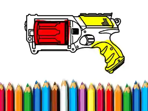 Žaidimas Back To School: Nerf Coloring Book internete