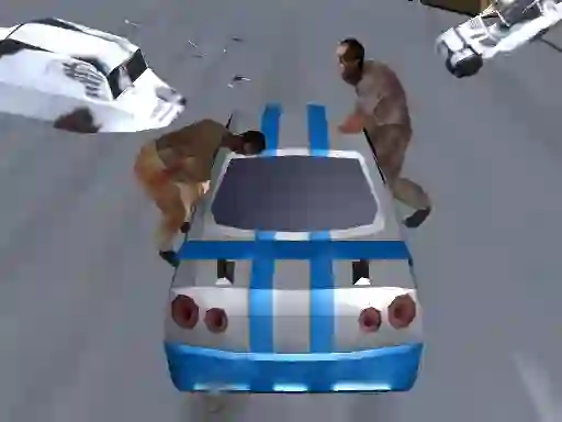 Žaidimas Car vs Zombies internete