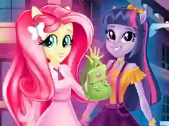 Žaidimas Equestria Girls First Day at School internete