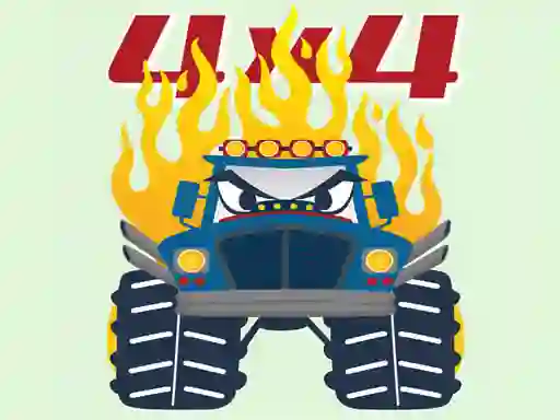 Žaidimas Monster Trucks Coloring Pages internete