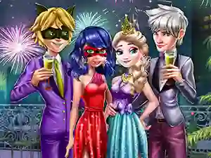 Žaidimas Couples New Year Party internete