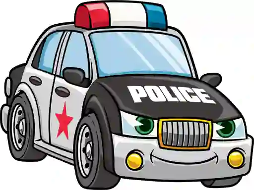 Žaidimas Cartoon Police Cars internete