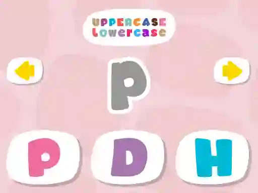 Žaidimas Uppercase Lowercase internete