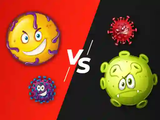 Žaidimas Virus War internete