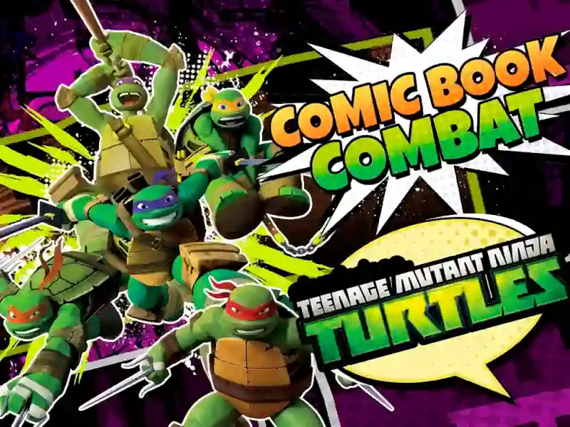 Žaidimas Teenage Mutant Ninja Turtles Comic book Combat internete