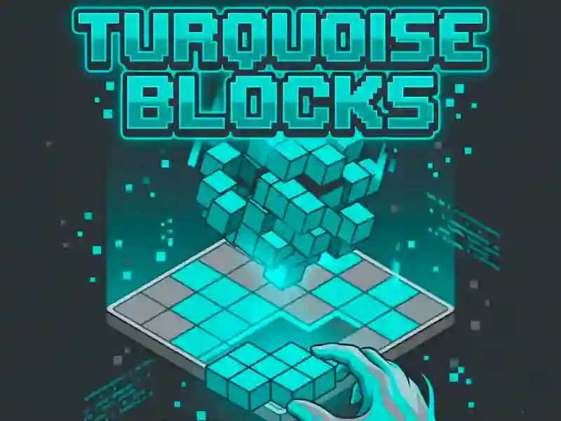 Žaidimas Turquoise Blocks internete